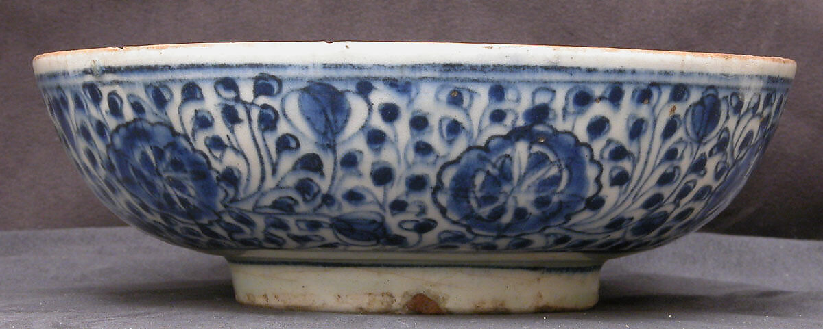 Bowl, Earthenware; glazed