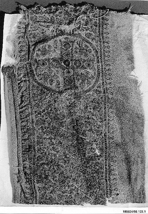 Textile Fragment, Linen and wool