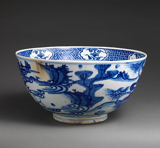 Imitation Blue-and-White Bowl