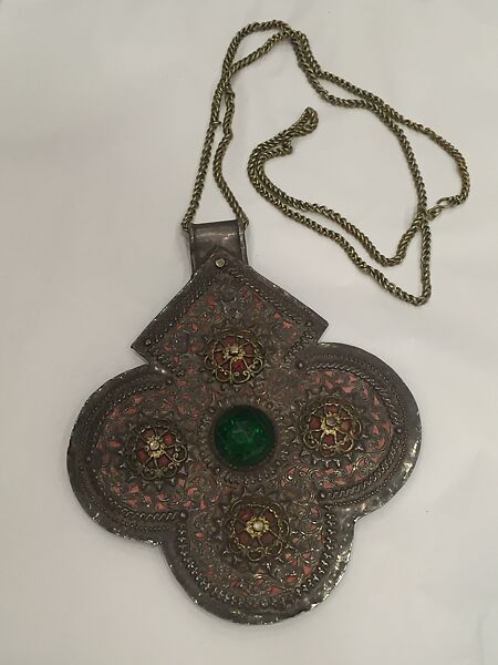 Ornament, Silver, glass