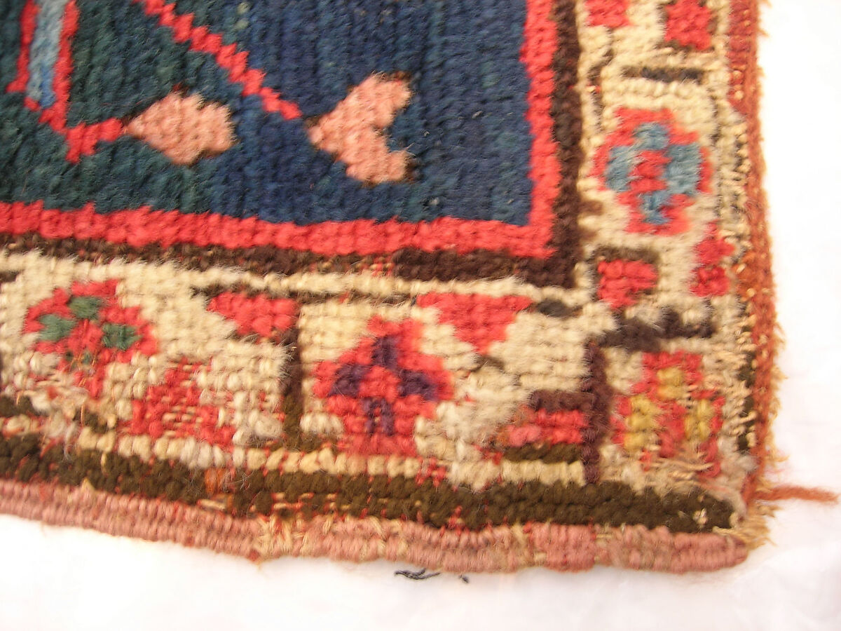 Garden Carpet, Cotton (warp and weft), wool (pile); symmetrically knotted pile