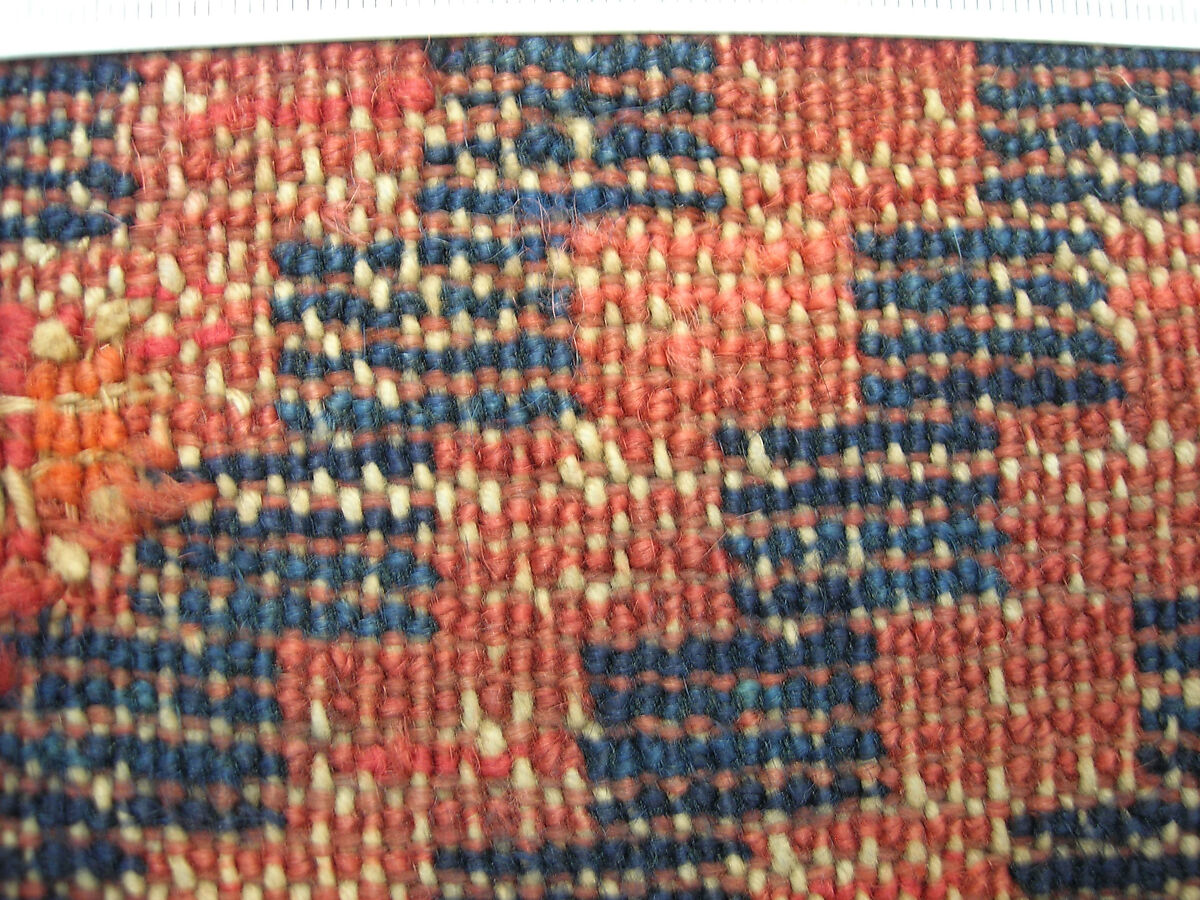 Garden Carpet, Cotton (warp and weft), wool (pile); symmetrically knotted pile