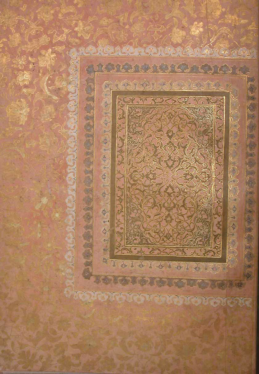 Folio from the Bellini Album, Ink, opaque watercolor, and gold on paper