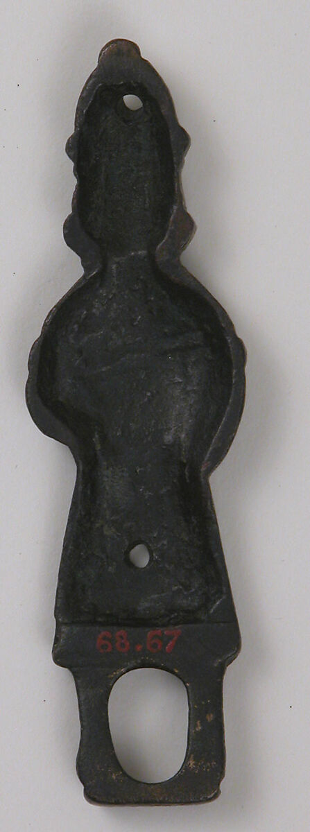 Figure, Brass; cast, chased, gilded