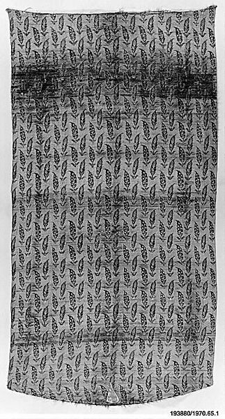 Textile Fragment, Silk, metal wrapped thread