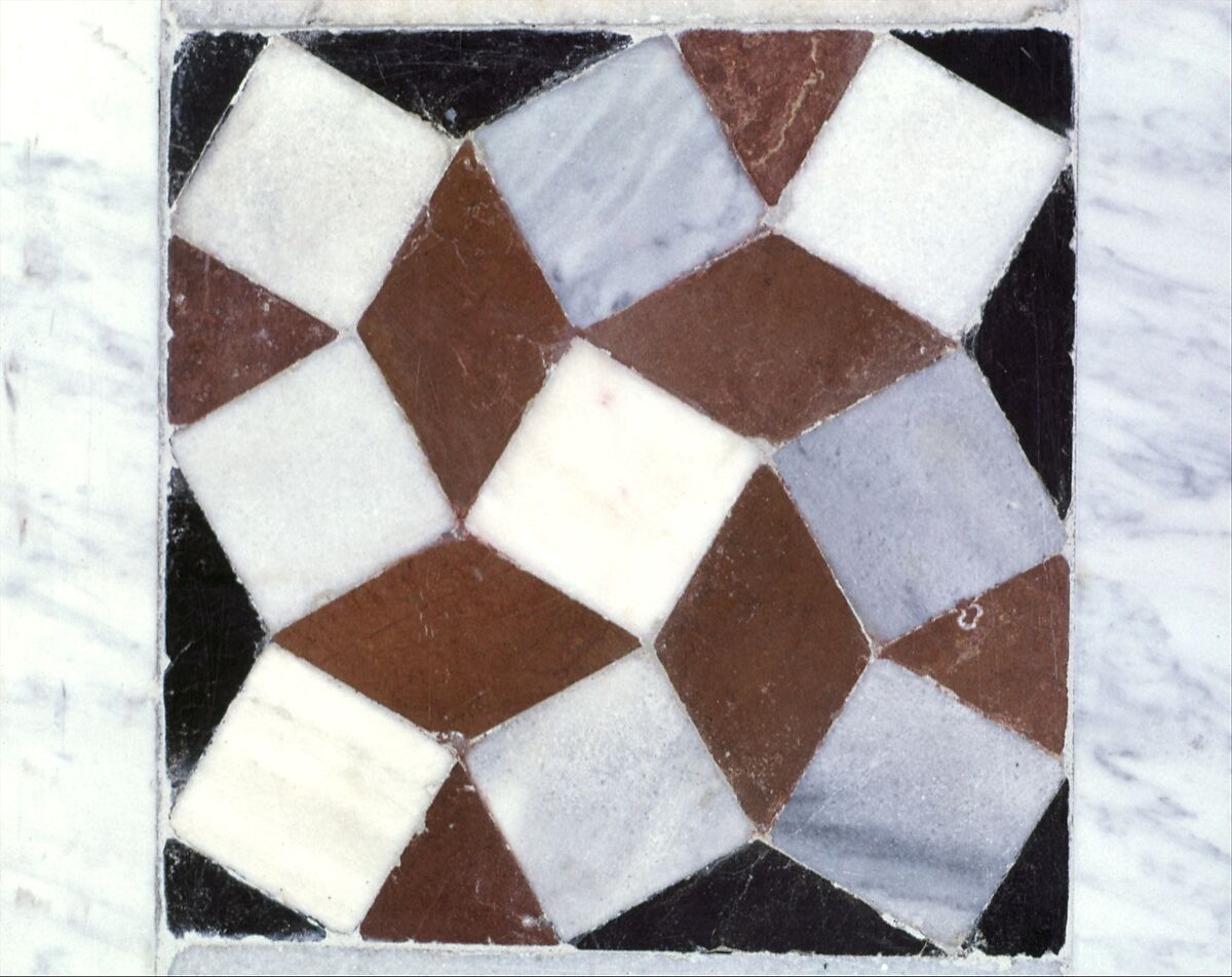 Damascus Room, Wood (poplar) with gesso relief, gold and tin leaf, glazes and paint; wood (cypress, poplar, and mulberry), mother-of-pearl, marble and other stones, stucco with glass, plaster ceramic tiles, iron, brass