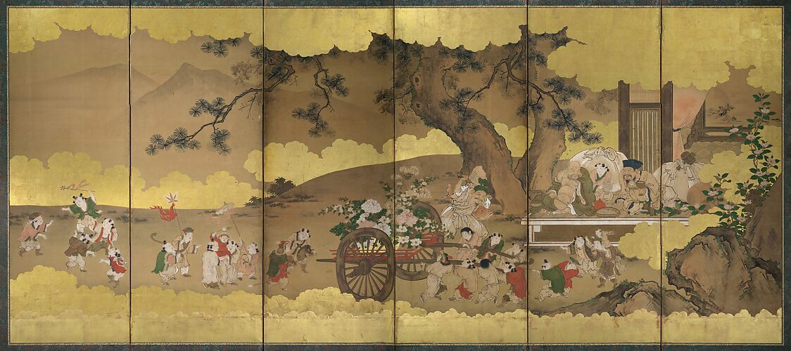 Seven Gods of Good Fortune and Chinese Children