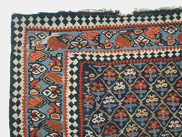 Carpet, Cotton, wool; tapestry-woven