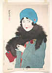 Early Spring, from the series Shōwa Beauties and Their Fashions (Senshun: Shōwa bijin fūzoku), Ito Shinsui  Japanese, Woodblock print; ink and color on paper, Japan