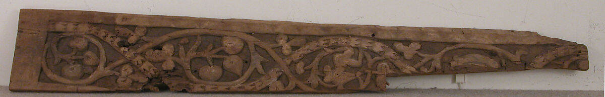 Panel, Wood; carved 