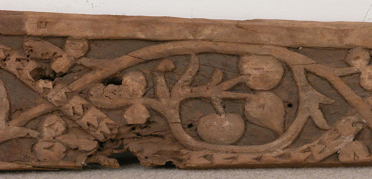 Panel, Wood; carved