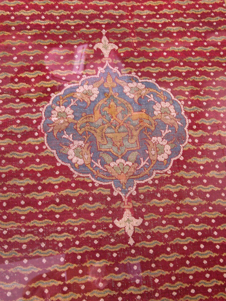 Carpet, Wool (warp, weft, and pile); asymmetrically knotted pile