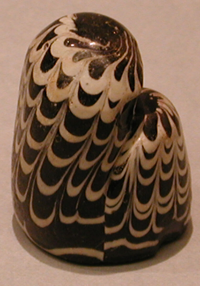 Chess Piece, King, Glass; marvered and tooled