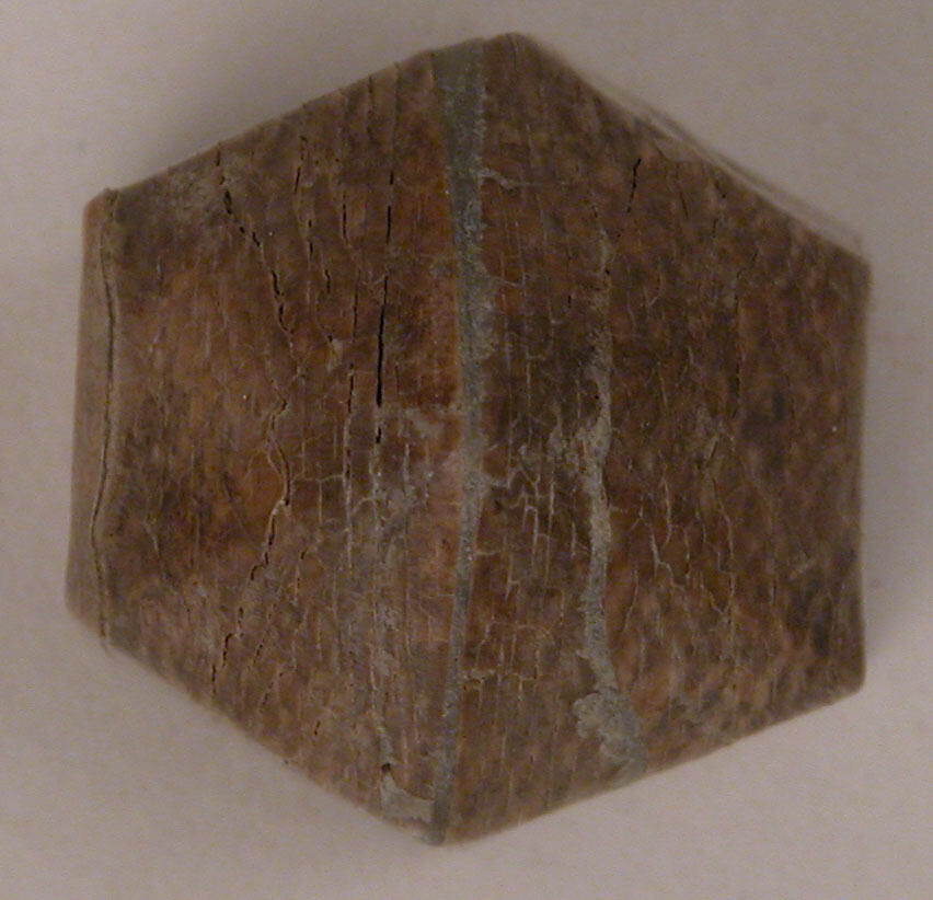 Chess Piece, Pawn, Ivory or wood(?); carved