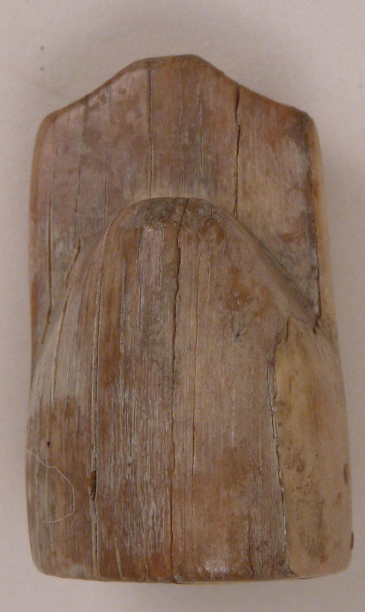 Chess Piece, King, Ivory; carved