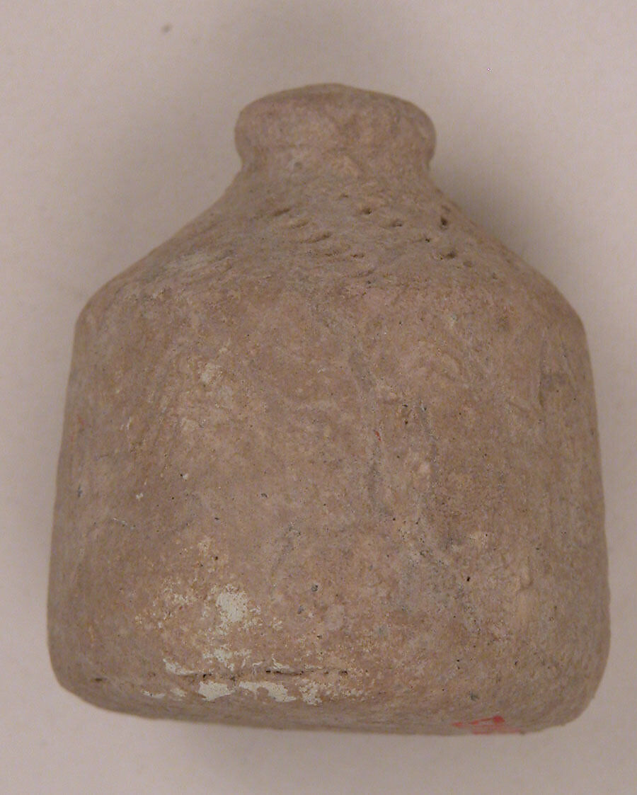 Chess Piece, Pawn, Earthenware; unglazed 