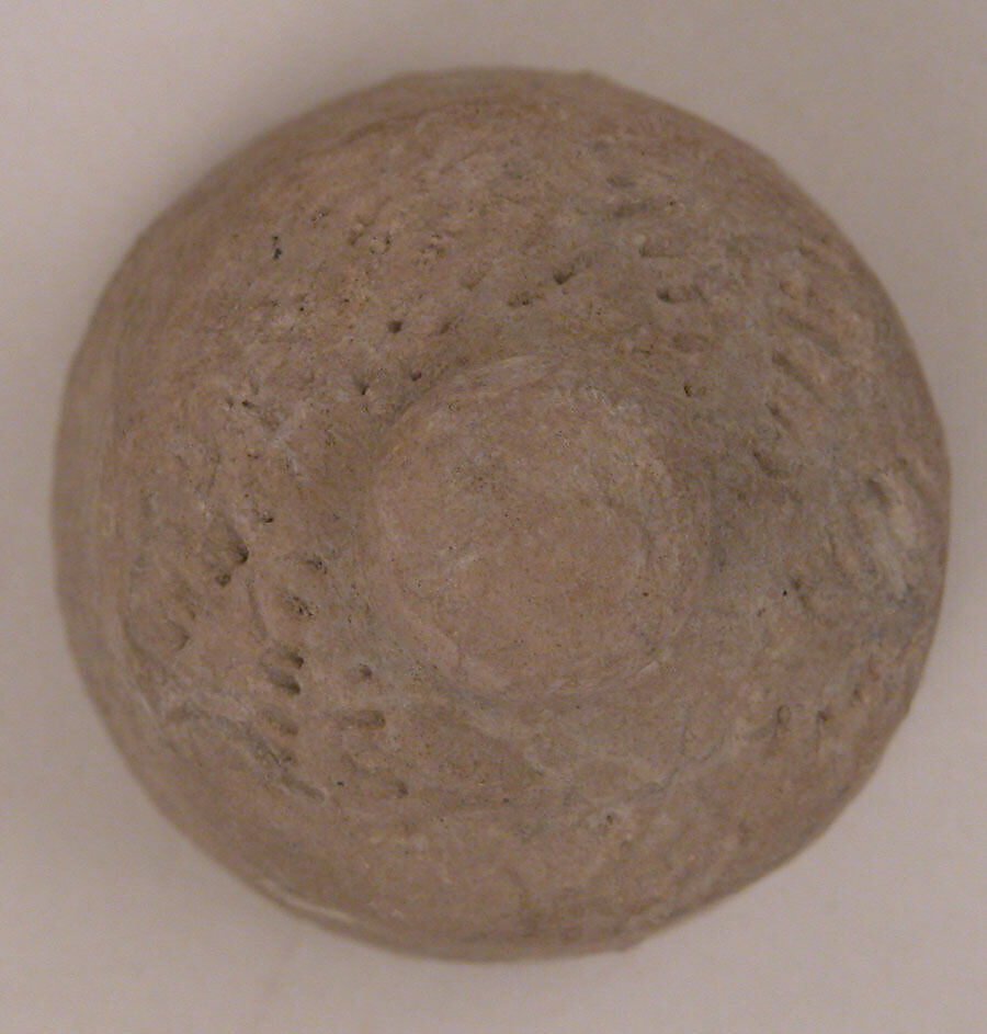 Chess Piece, Pawn, Earthenware; unglazed
