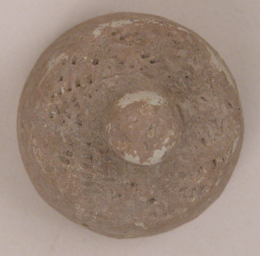 Chess Piece, Pawn, Earthenware; unglazed