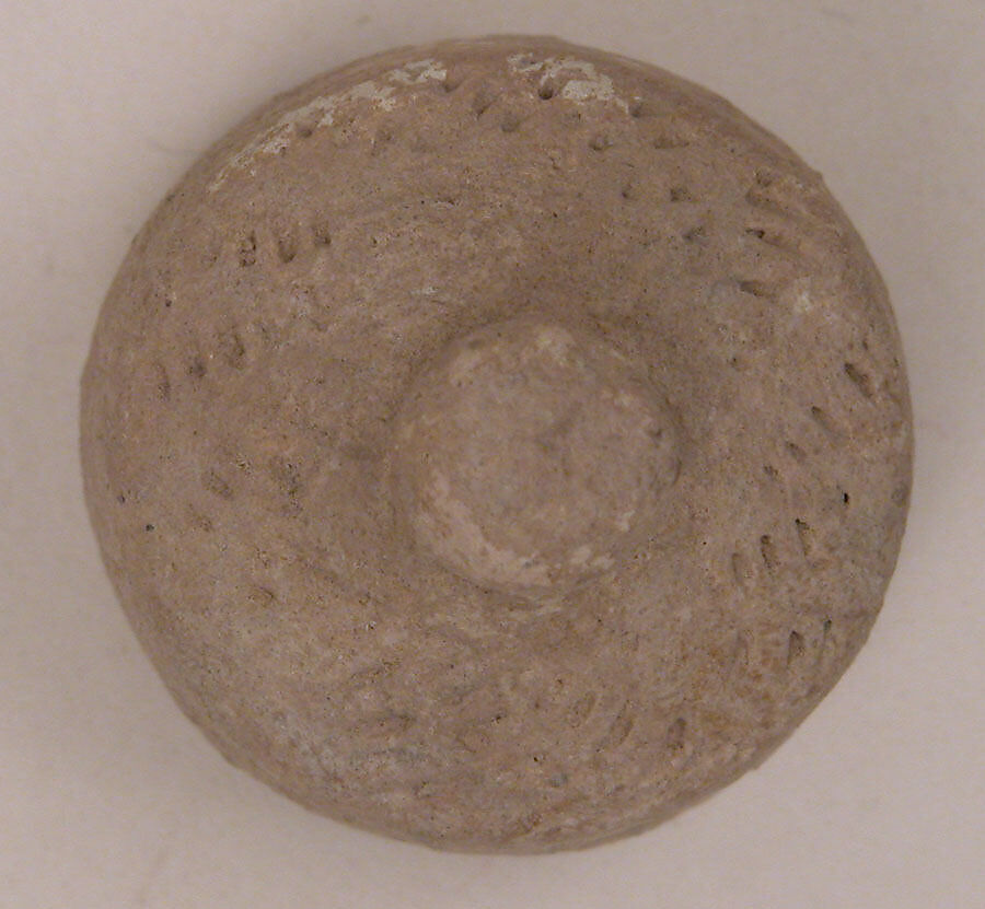 Chess Piece, Pawn, Earthenware; unglazed