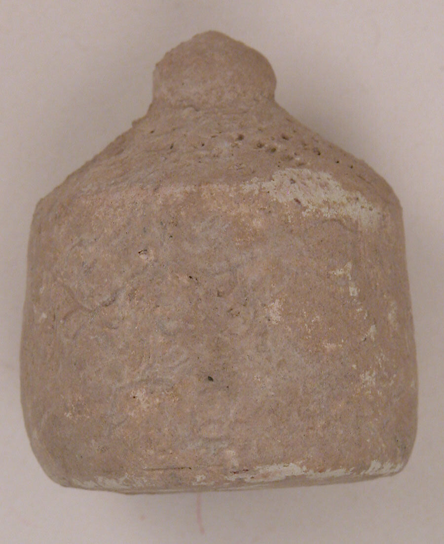 Chess Piece, Pawn, Earthenware; unglazed 