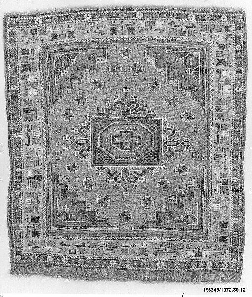 ‘Ghirlandaio’ Carpet, Wool (warp, weft, and pile); symmetrically knotted pile