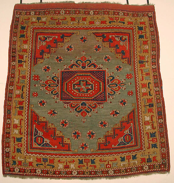 ‘Ghirlandaio’ Carpet, Wool (warp, weft, and pile); symmetrically knotted pile