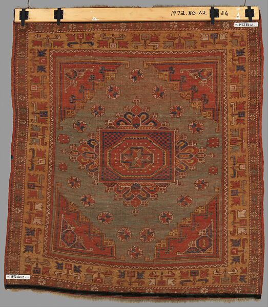 ‘Ghirlandaio’ Carpet, Wool (warp, weft, and pile); symmetrically knotted pile