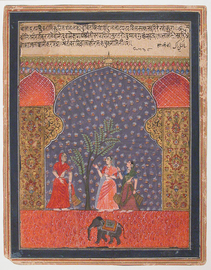 "Solanki Raga", Folio from a Ragamala, Ink and opaque watercolor on paper