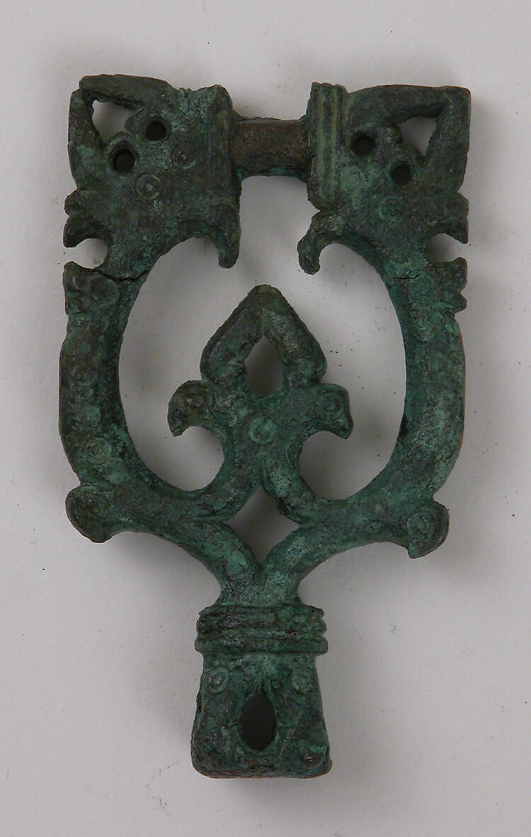 Finial, Bronze; cast and chased 