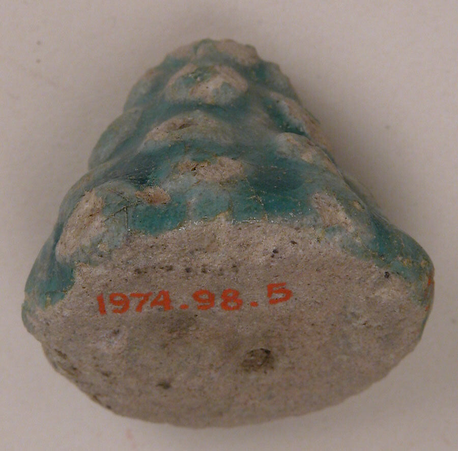 Ceramic Gaming Piece, Stonepaste; glazed