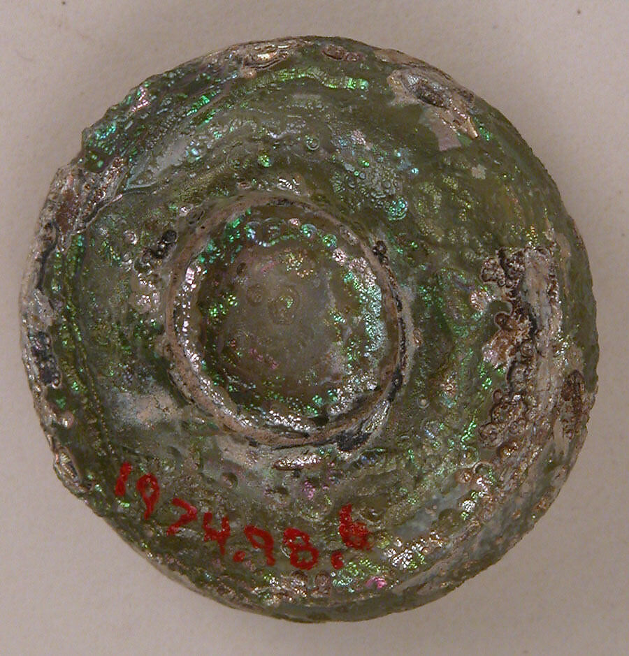 Fragment of Gaming Piece, Glass