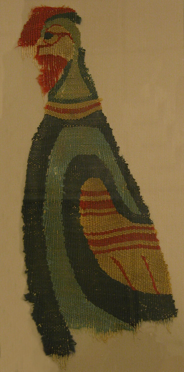 Textile Fragment, Wool; tapestry weave