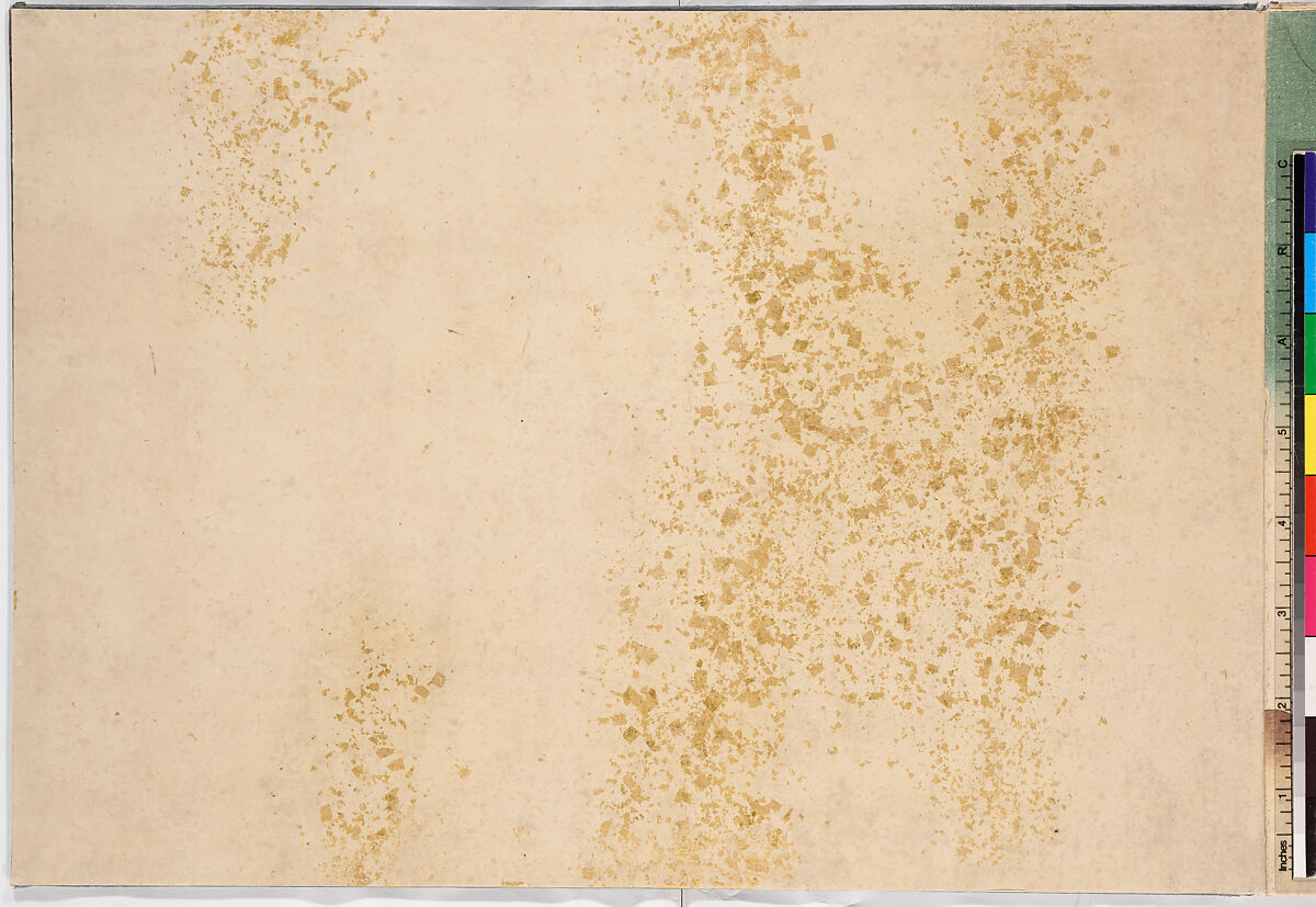 Evening Snow (Bo-setsu), from the series, "Eight Figural Views" (Sugata Hakkei), Utagawa Kunisada (Japanese, 1786–1864), Polychrome woodblock print, Japan