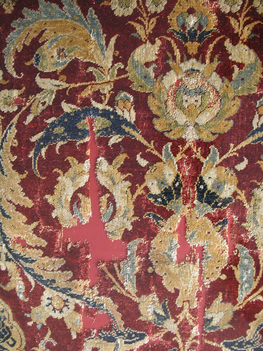 Prayer Rug, Silk, wool; asymmetrically knotted thread