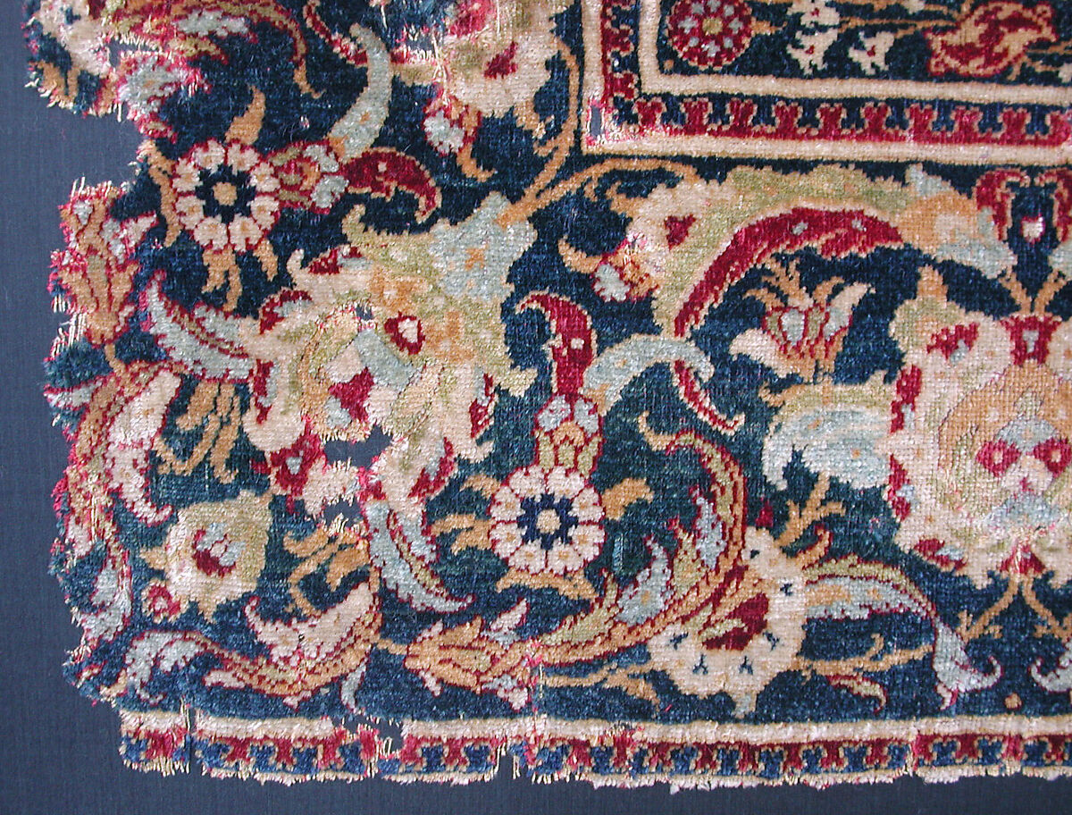 Prayer Rug, Silk, wool; asymmetrically knotted thread