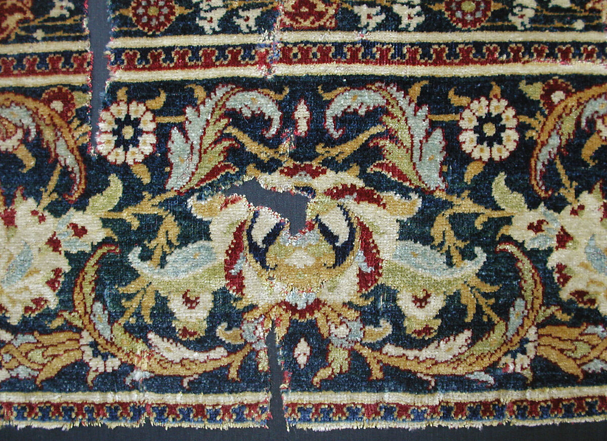 Prayer Rug, Silk, wool; asymmetrically knotted thread
