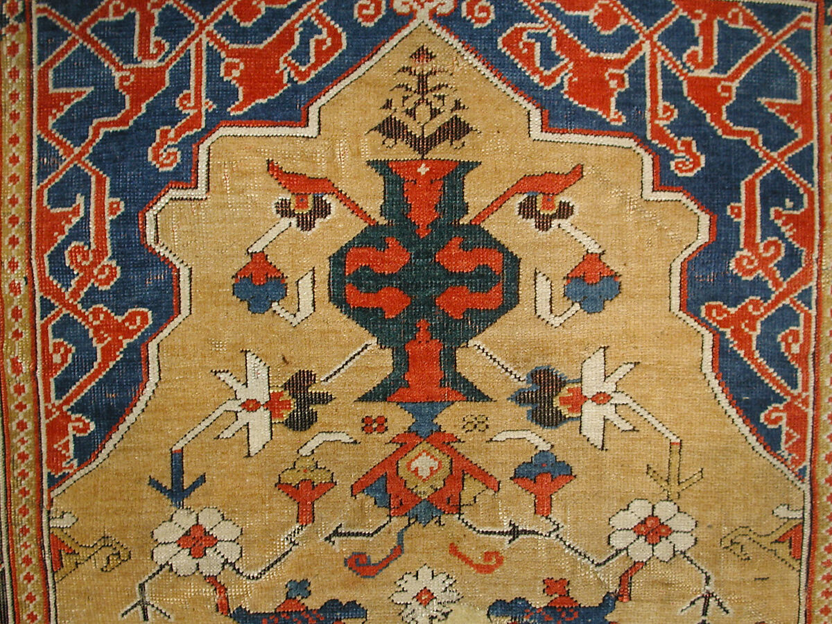 'Transylvanian' Carpet, Wool (warp, weft, and pile); symmetrically knotted pile