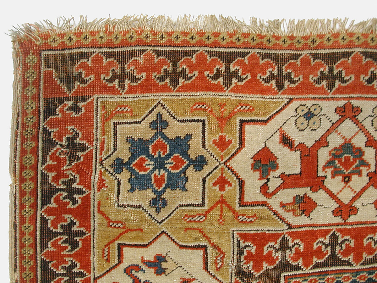 'Transylvanian' Carpet, Wool (warp, weft, and pile); symmetrically knotted pile