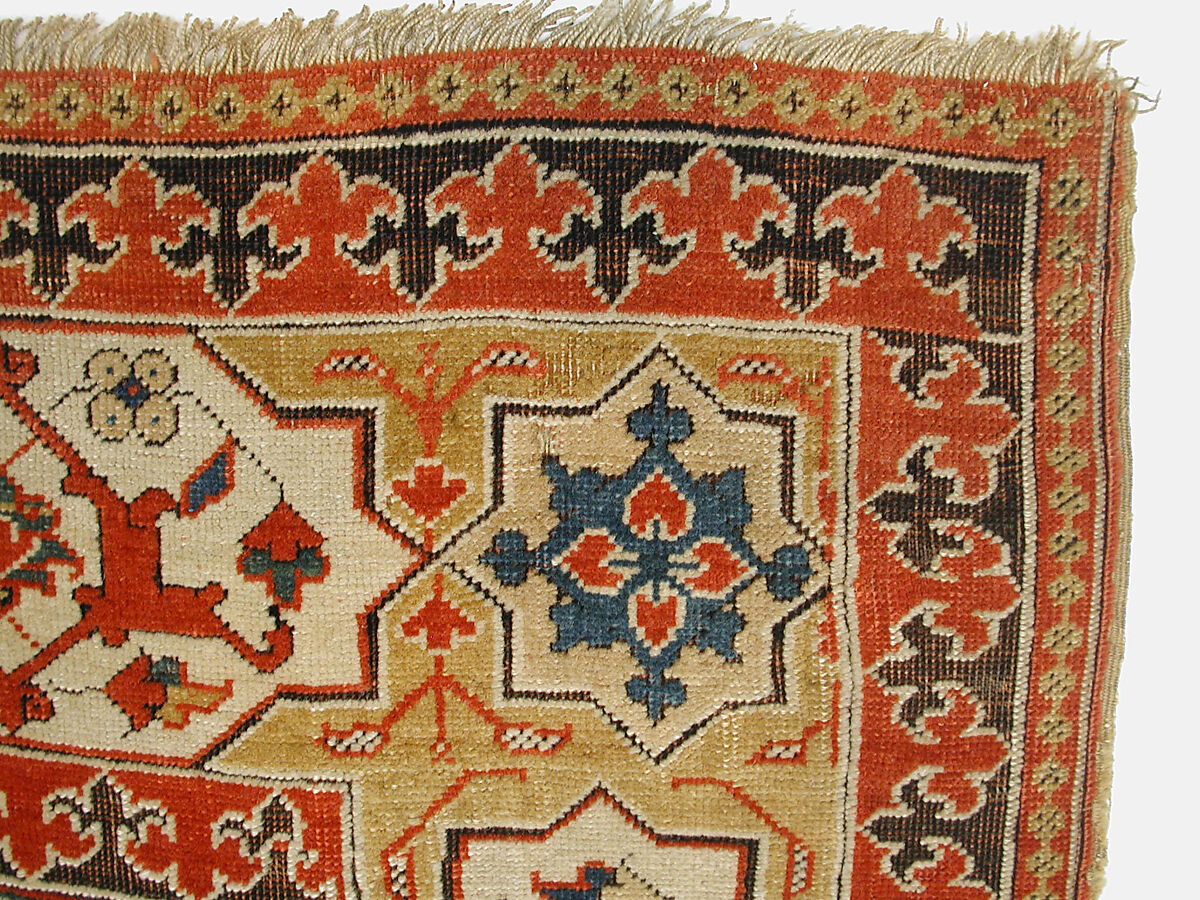 'Transylvanian' Carpet, Wool (warp, weft, and pile); symmetrically knotted pile
