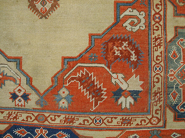 Carpet, Wool (warp, weft and pile); symmetrically knotted pile