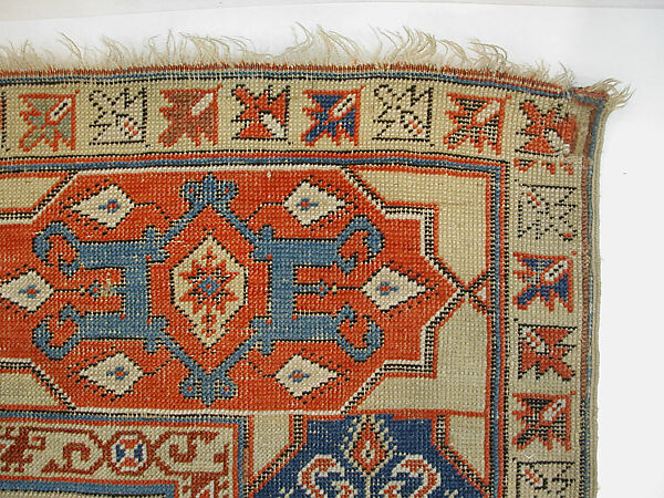 Carpet, Wool (warp, weft and pile); symmetrically knotted pile