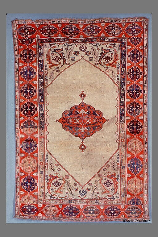 Carpet, Wool (warp, weft and pile); symmetrically knotted pile