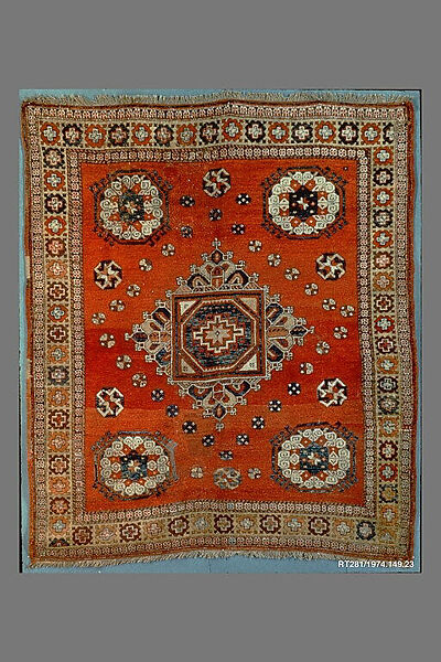‘Ghirlandaio’ Carpet, Wool (warp, weft, and pile); symmetrically knotted pile