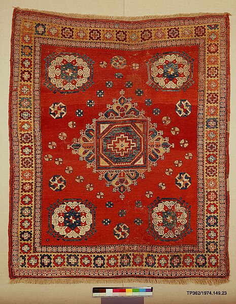 ‘Ghirlandaio’ Carpet, Wool (warp, weft, and pile); symmetrically knotted pile