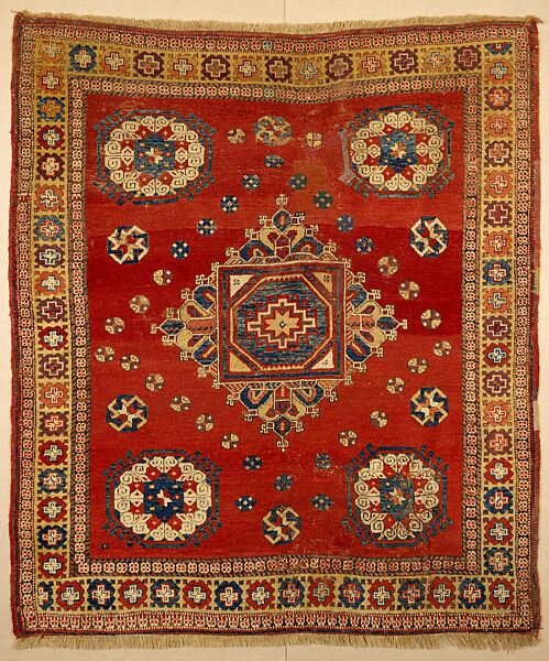 ‘Ghirlandaio’ Carpet, Wool (warp, weft, and pile); symmetrically knotted pile