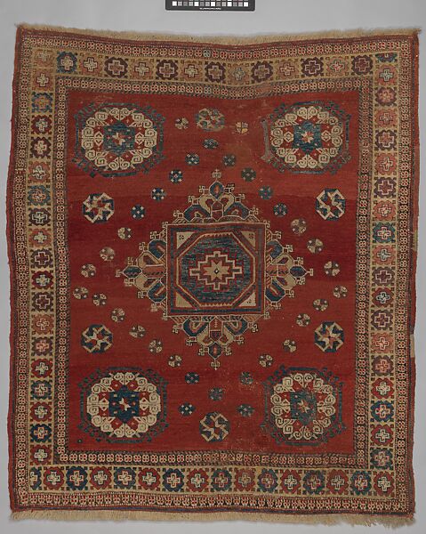 ‘Ghirlandaio’ Carpet, Wool (warp, weft, and pile); symmetrically knotted pile 
