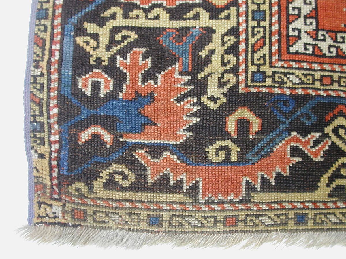 Double-Ended Bellini Carpet, Wool (warp, weft, and pile); symmetrically knotted pile
