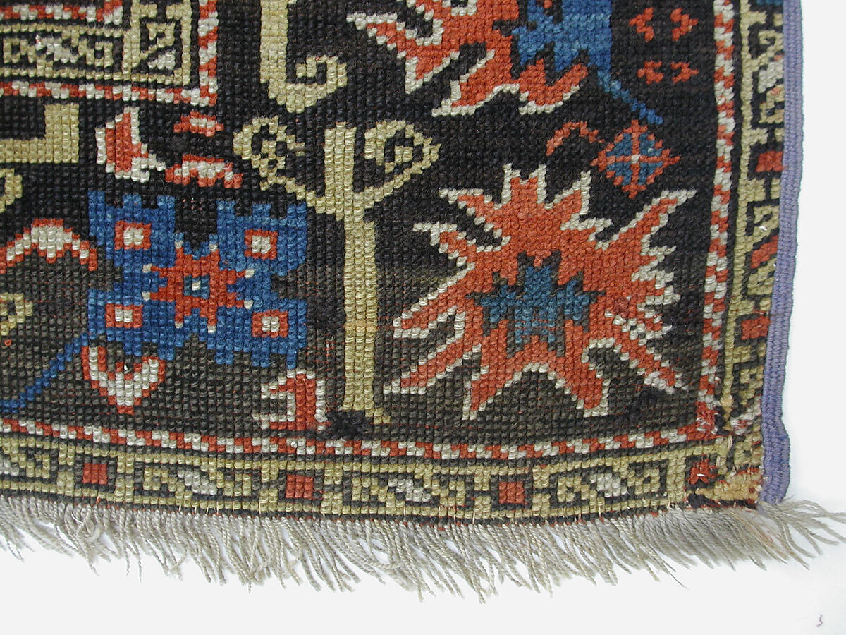 Double-Ended Bellini Carpet, Wool (warp, weft, and pile); symmetrically knotted pile