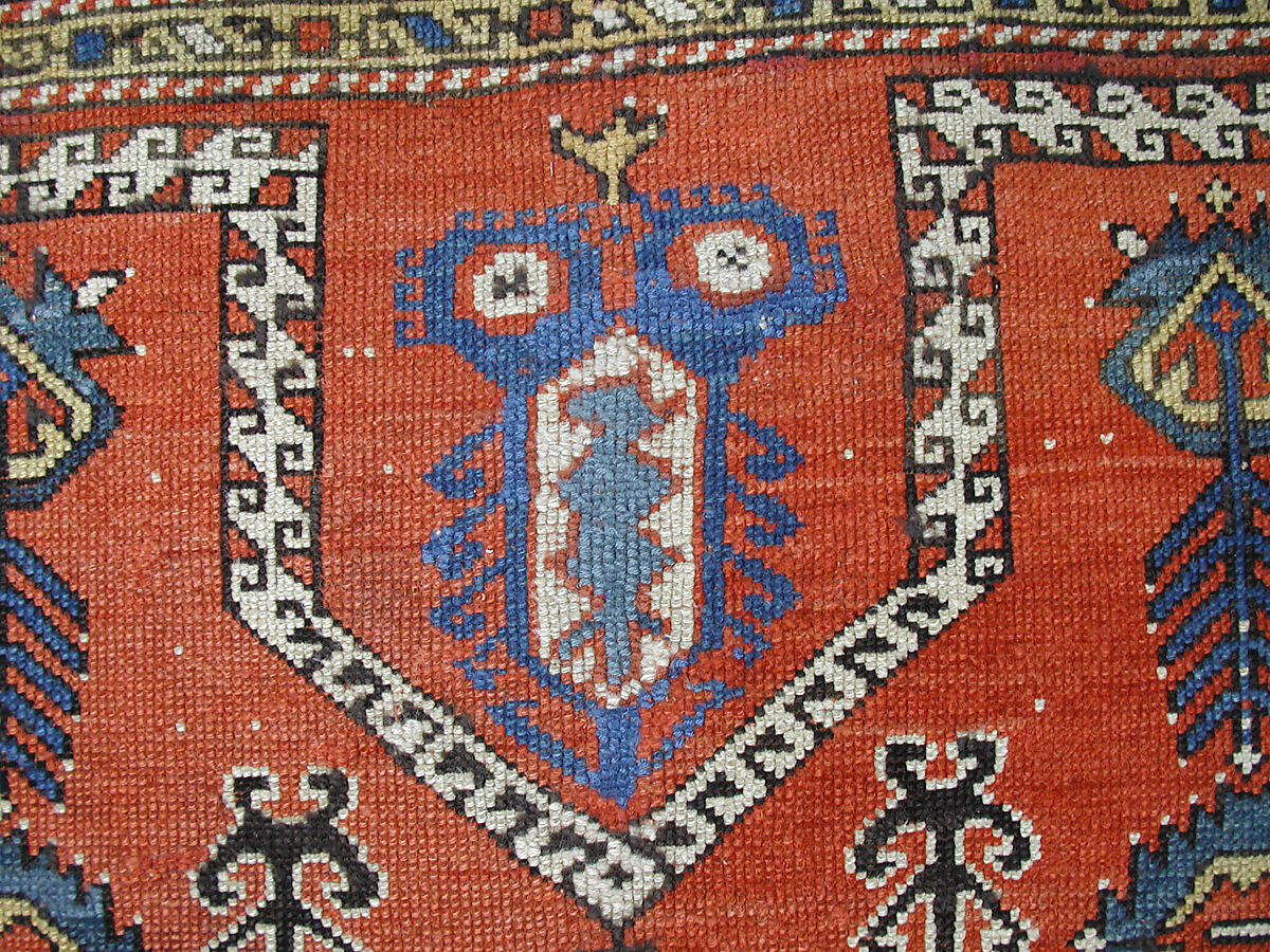 Double-Ended Bellini Carpet, Wool (warp, weft, and pile); symmetrically knotted pile