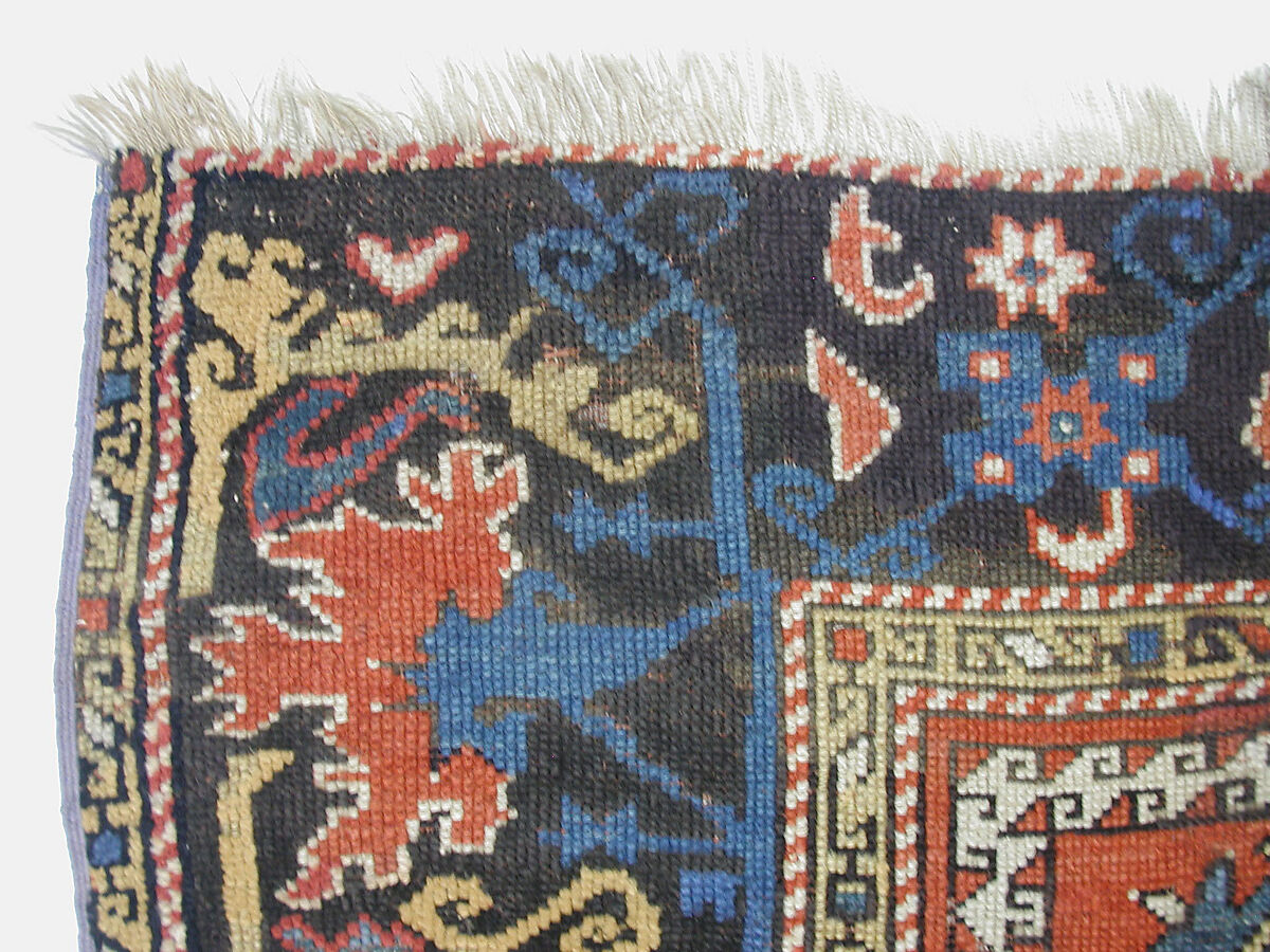 Double-Ended Bellini Carpet, Wool (warp, weft, and pile); symmetrically knotted pile